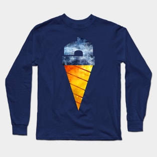 Gurren Lagann Core Drill Galaxy Long Sleeve T-Shirt